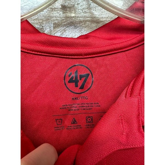 '47 Men's Los Angeles Angel Polo Size XXL - Picture 3 of 4